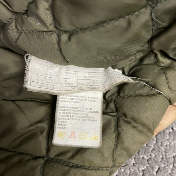 Vintage 90s Dickies Jacket Mens 2XL Tan Detroit Style Workwear Chore Distressed - Picture 8 of 14